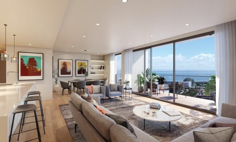 Martinhal Residences Living room with view