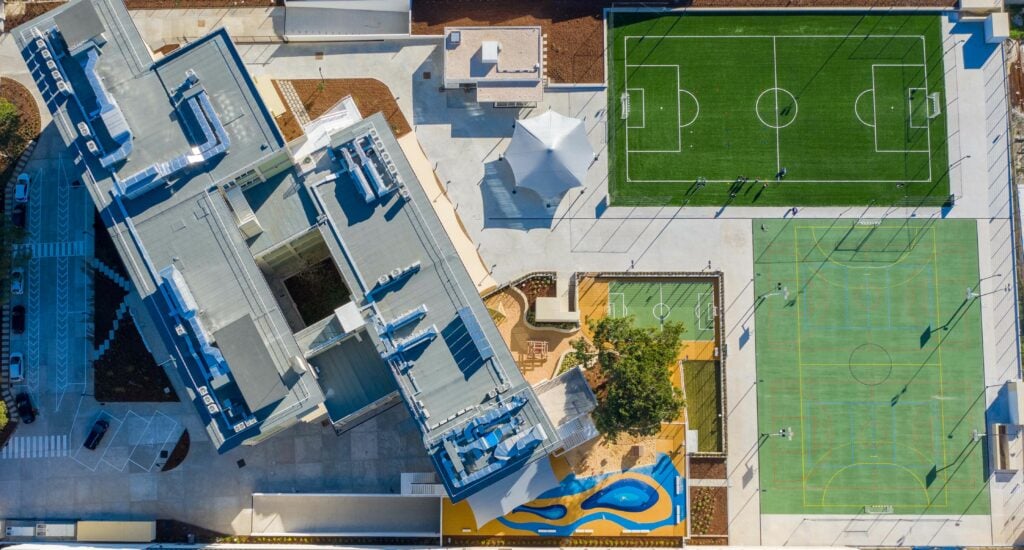 United Lisbon International School Aerial