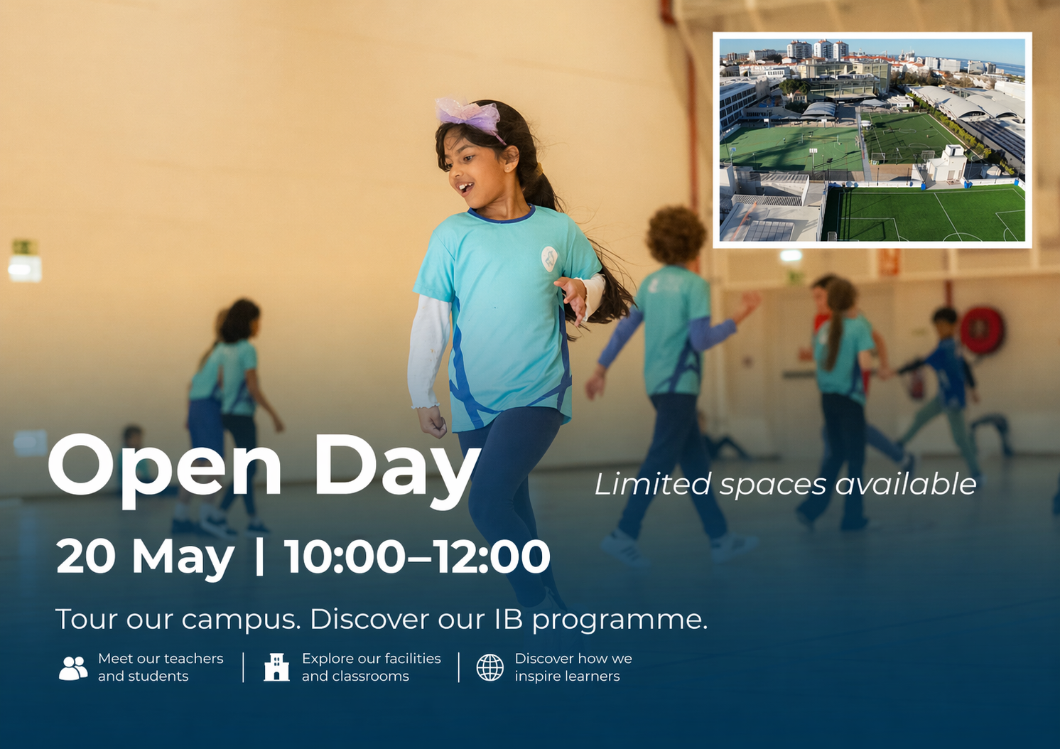 Open day 20 May - Tour our campus