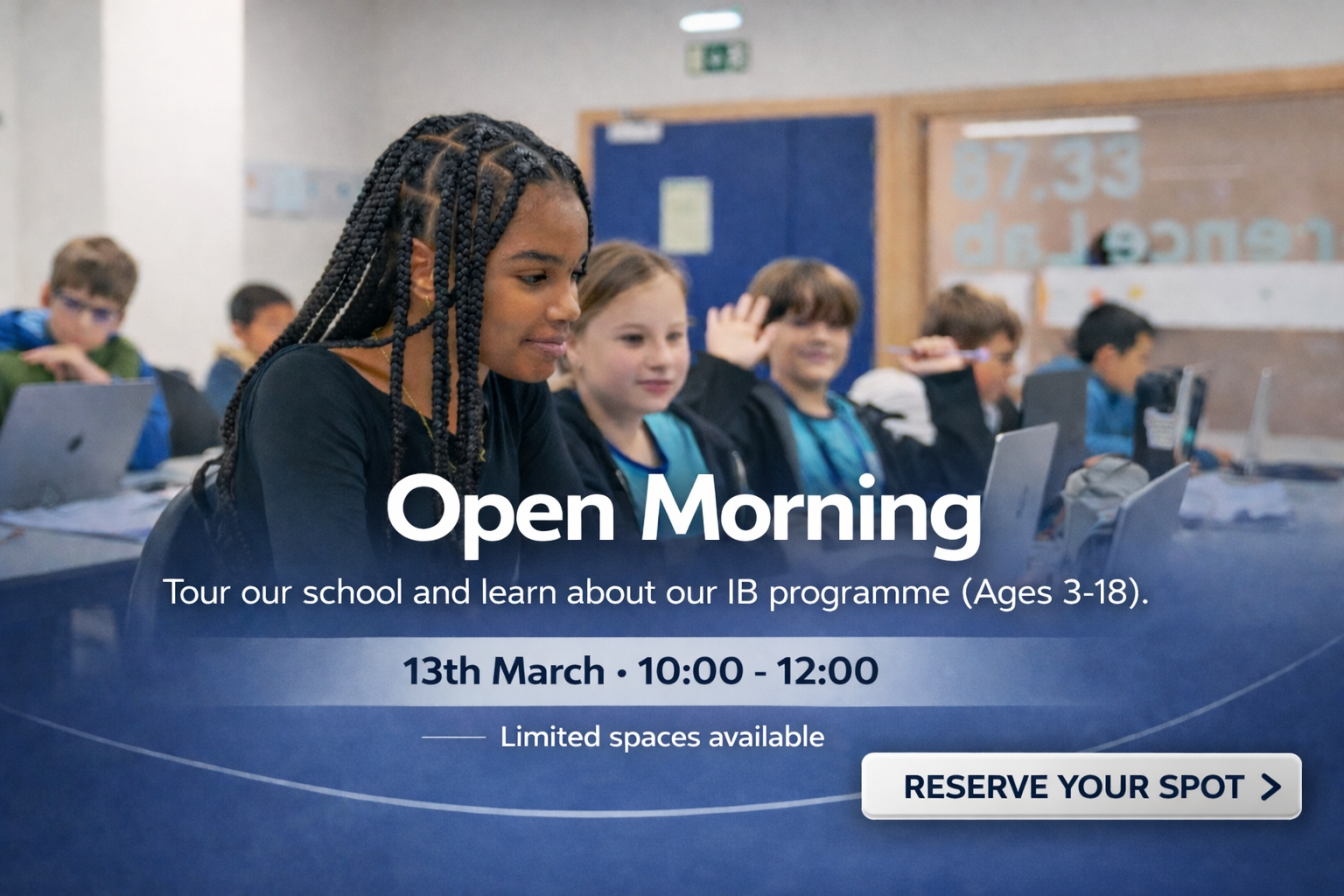 open morning ad popup